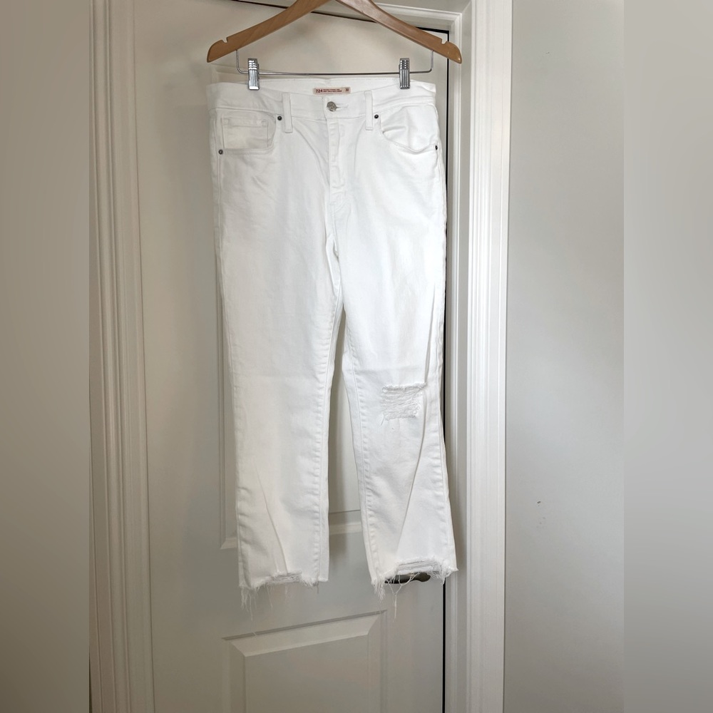 Levi’s 724 High Rise Straight Crop